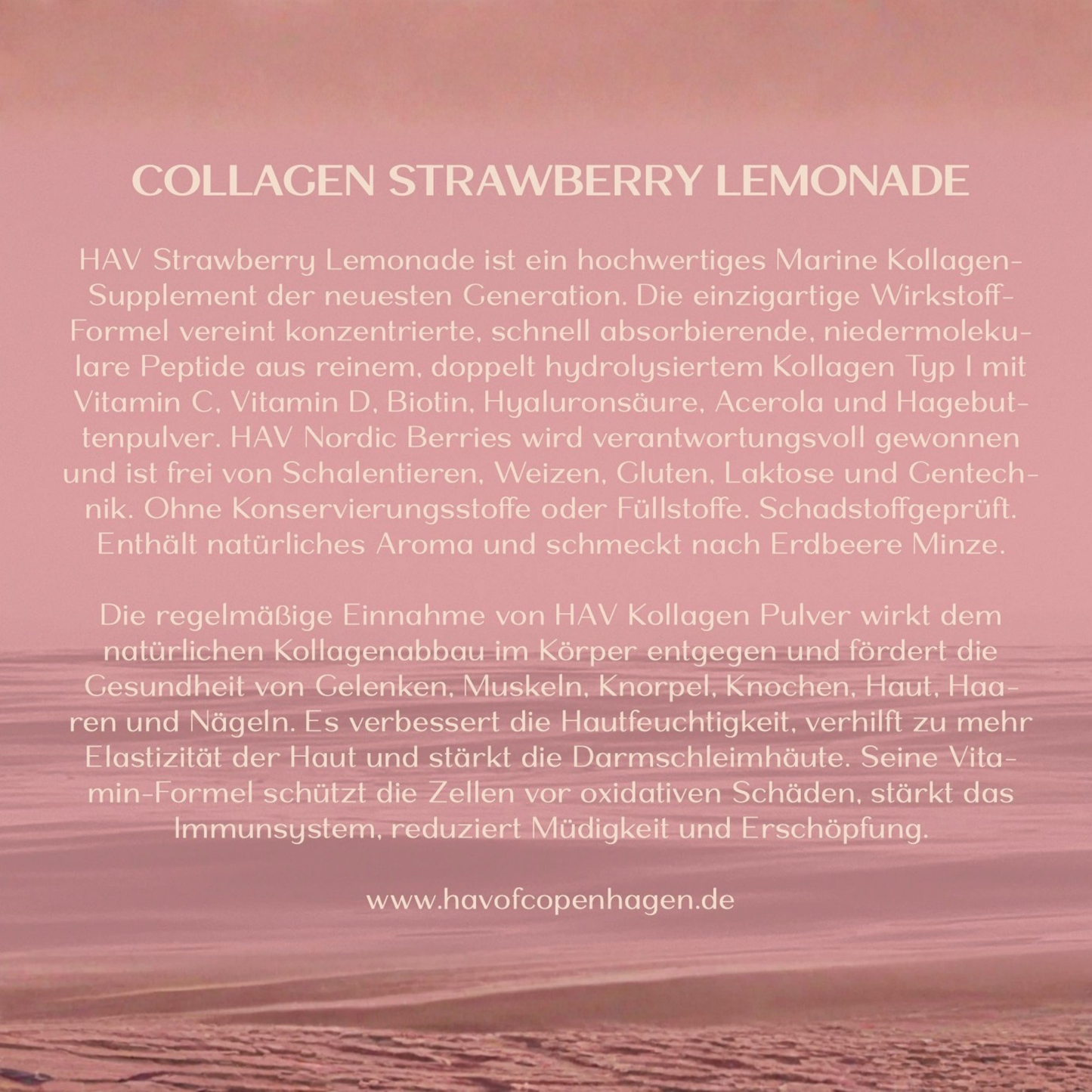 3 x HAV Collagen - Strawberry Lemonade