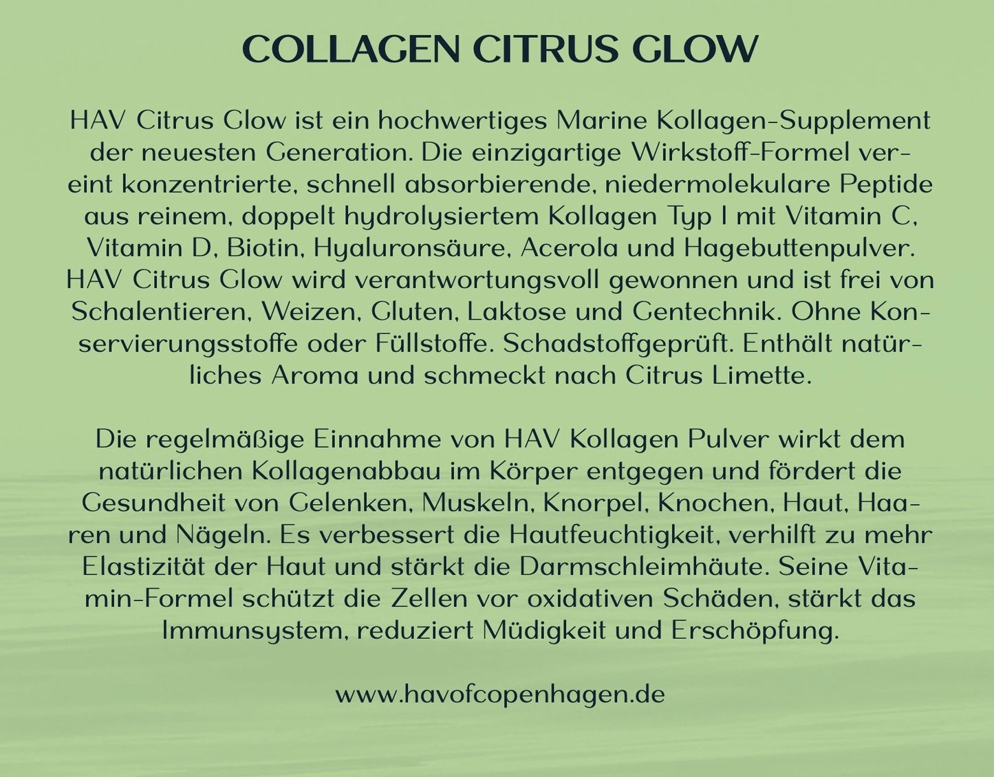 3 x HAV Collagen - Citrus Glow