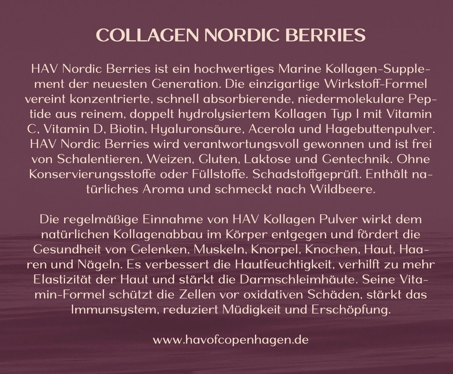 3 x HAV Collagen - Nordic Berries