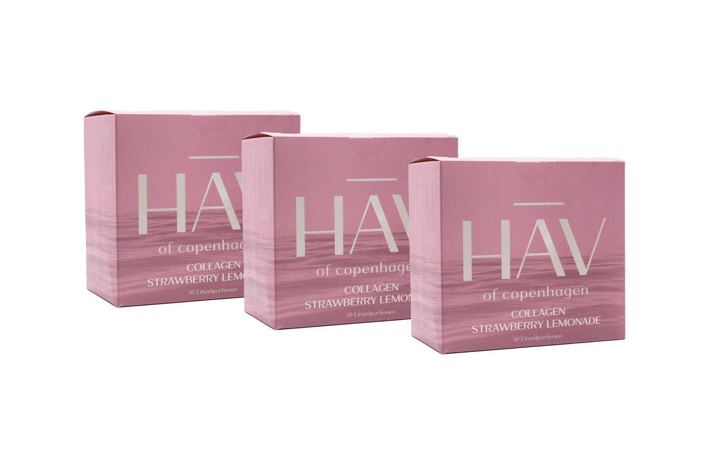 3 x HAV Collagen - Strawberry Lemonade