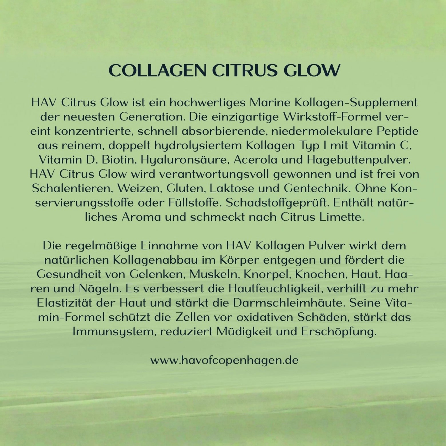 3 x HAV Collagene - Citrus Glow