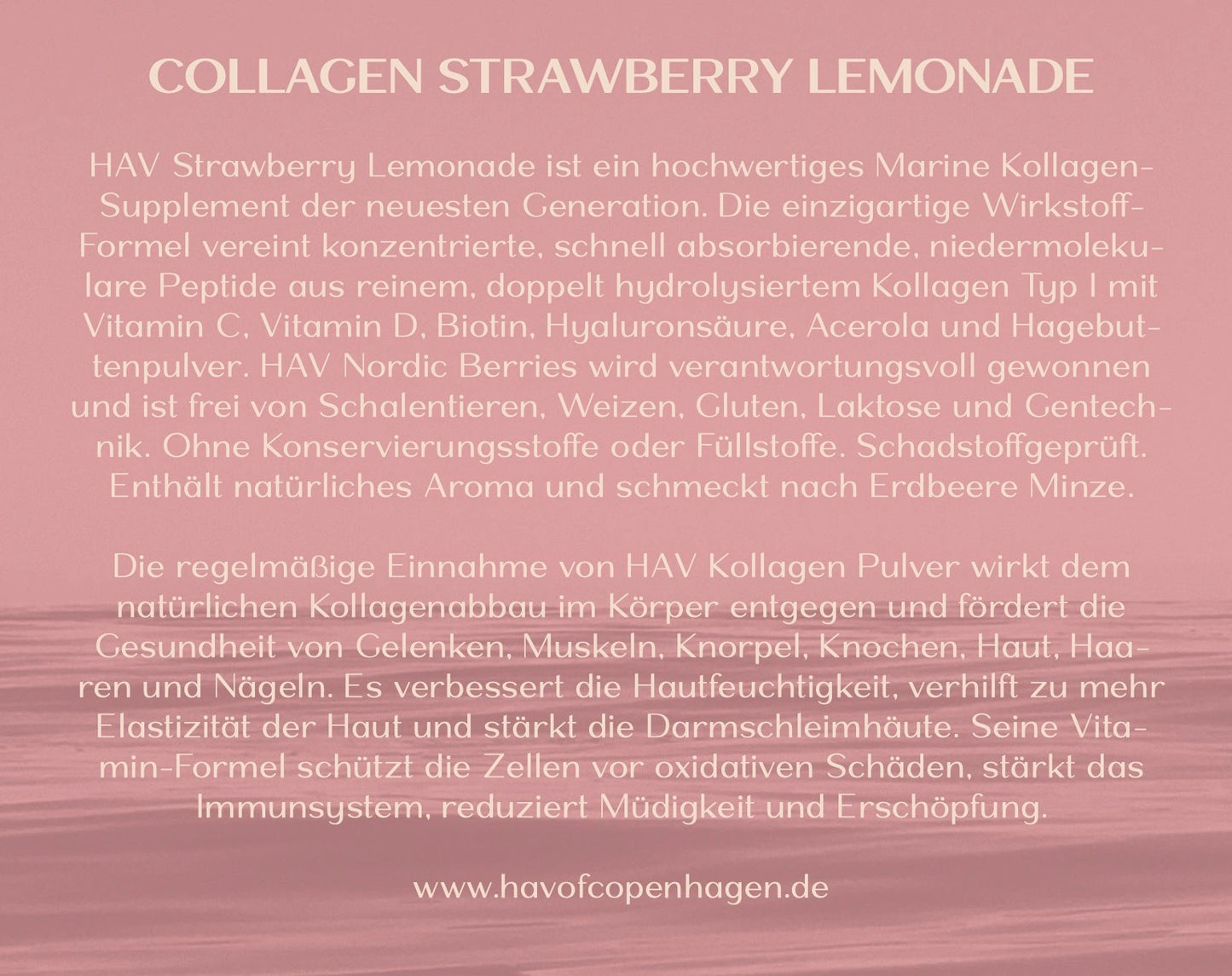 3 x HAV Collagen - Strawberry Lemonade
